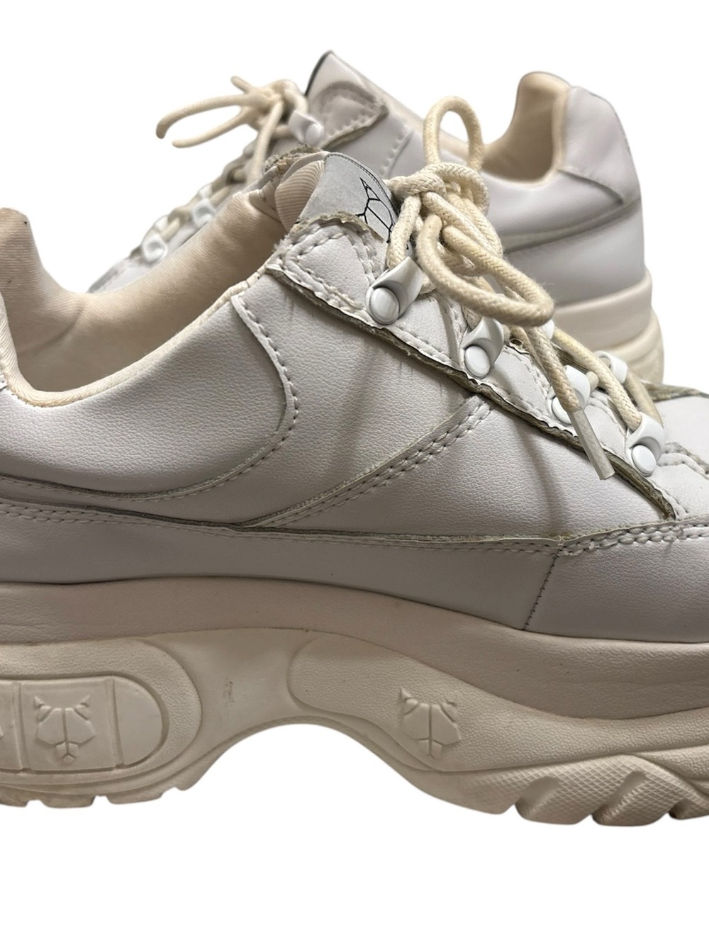 Naked Wolfe White Chunky Platform Sneakers 👟 - Picture 11 of 16